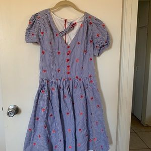 Blue Heart Betsy Johnson Dress